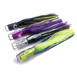 9.5" Jet Flow Marlin Saltwater Trolling Lure (Blue/Chartreuse Rigged)