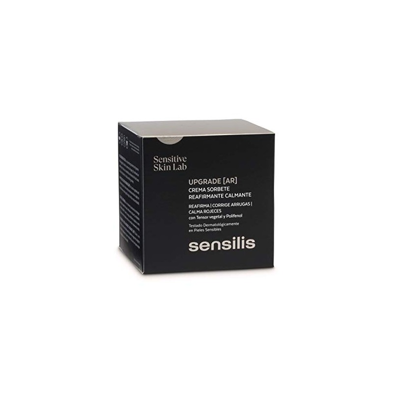 Sensilis Upgrade AR, Crema Reafirmante Calmante y Antirojeces para Piel