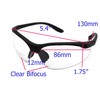 ColorViper Lightweight High Performance Protective Safety Glasses Bifocal Reader (1C