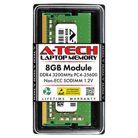A-Tech 8GB RAM Compatible for Acer Predator Helios 300 PH315-54-760S Gaming Laptop | DDR4 3200MHz PC4-25600 SODIMM 1.2V 260-Pin Non-ECC SO-DIMM Memory Upgrade