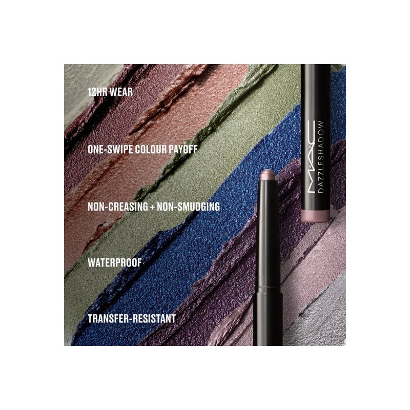 MAC Cosmetics Dazzleshadow 12HR Eyeshadow Stick 0.05 oz/1.5 mL Filthy