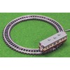 Z Gauge R091 Curved Railway R45mm 180° Set of 2
