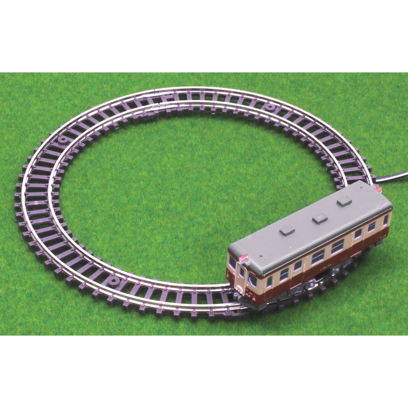 Z Gauge R091 Curved Railway R45mm 180° Set of 2
