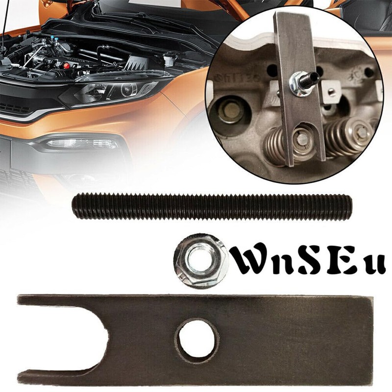 AIXXCUVQ Black Car Compressor Tool Connector Valve Spring Compressor Tool