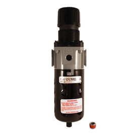 Milton 1111-5 1/2" NPT Polycarbonate Piggyback Filter Regulator