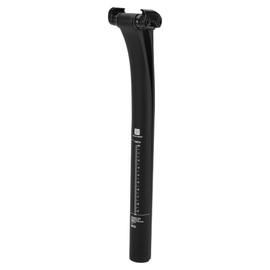 INFINAUTO Bike Seat Posts 30.8x330mm Bike Saddle Post Seat Tube Carbon Fiber Matte Black Adjustable Angle Seat 12 mm Offset