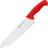 Knife,Chef,9-1/2" L,Red Handle