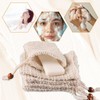 ExcellaElite 6 PCS Sisal Soap Bag for Shower with Drawstring,