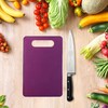 Set of 5 Plastic Chopping Board - 29 x 19cm