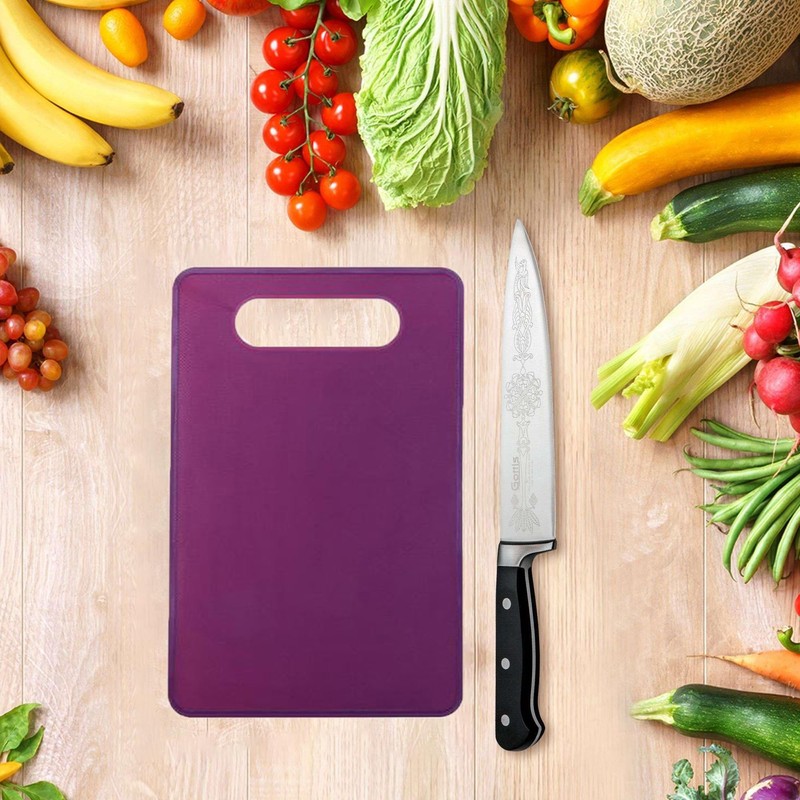 Set of 5 Plastic Chopping Board - 29 x 19cm