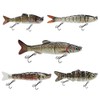 Wobbler Set of 5 Artificial Baits Fishing Lures Jerkbait Spinner