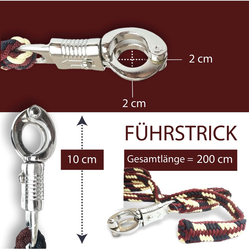 Lead Rope Horse Tie Rope for Horses with Sturdy Panic