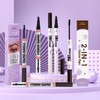Microblading Eyebrow Pen-Tinted Brow Mascara，Brow Pencil, 2 in 1 Waterproof