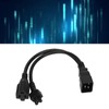IEC320 C20 to IEC320 C5 5 15R Power Cord Male