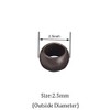 Nano Copper Micro Rings Dreadlock Beads Microlink nano micro tube