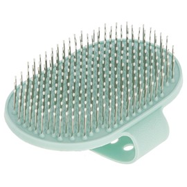 Kerbl Pet Terrier Curry Comb, 13 x 8 cm, Turquoise