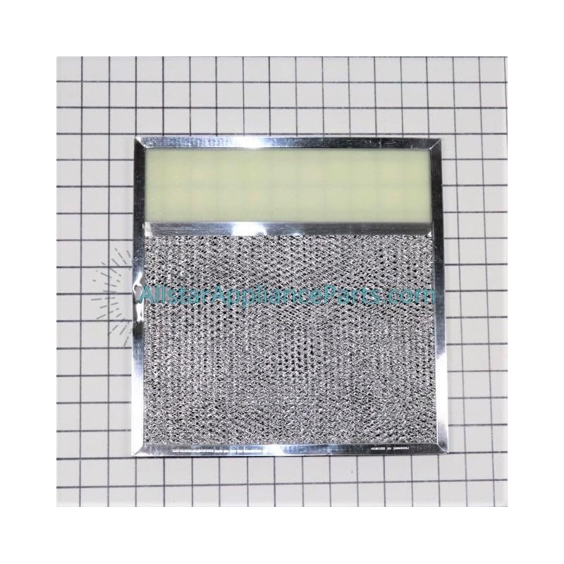 WP8190232 Range Vent Hood Filter With Light Lens