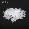 HARFINGTON 100pcs Tile Spacers 2mm Hard Plastic Cross Tiles Leveler