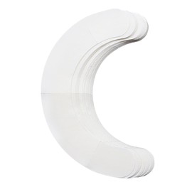 Sarini 20 PCS Ostomy Barrier Strip Ostomy Strip Reinforcement Ring Sticky Curved Stoma Leakproof Skin Barrier Fixing Strip Ostomy Care Tape Supply
