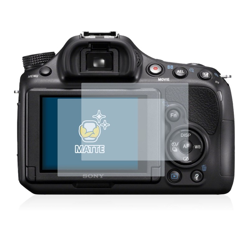 BROTECT Anti-Glare Screen Protector for Sony Alpha 58 (SLT-A58) (Pack