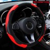 Car Steering Wheel Cover for 14.5–15 Inch Wheels – PU