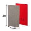 HOMESOM Diamond Sandpaper Electroplated Polishing Sheet Abrasive Sanding Paper Grit