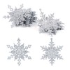 Pack of 36 Snowflake Pendants, Christmas Decoration