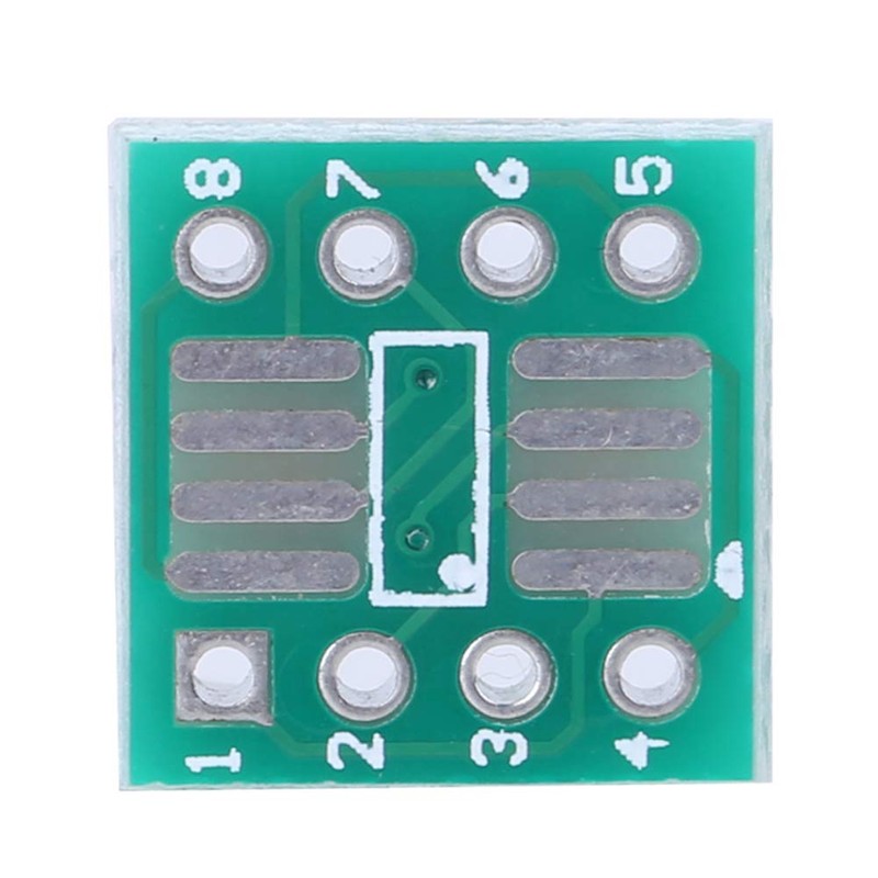 100Pcs Adapter Board SOP8 SSOP8 TSSOP8 to DIP8, SOP8 Interposer