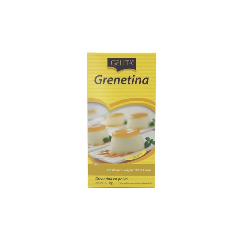 Grenetina Gelita 1 Kg. 275 Bloom (cerdo)