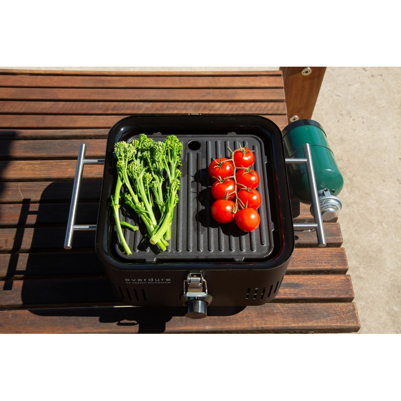 Everdure Cube™ PROFLAME 360 Reversible Griddle Plate – Dual-Sided Cast