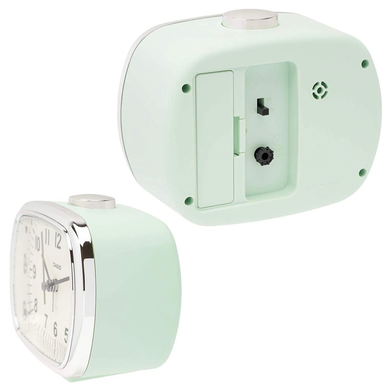 CASIO Alarm Clock Green Analog Snooze Light Retro TQ-159-3JF