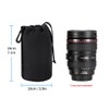 AIMALL 4PCS Waterproof Camera Lens Pouch Set, Shockproof Diving Fabric