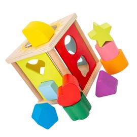 FRCOLOR Geometric Building for Early Education Cognitive Plaything Safe Polished Design for Problem Solving and Creative Thinking for Parent Interaction