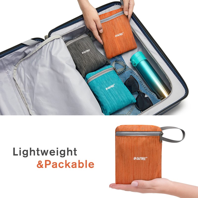 G4Free Small Backpack 10/15/20L Foldable Lightweight Hiking Backpack Women Men,
