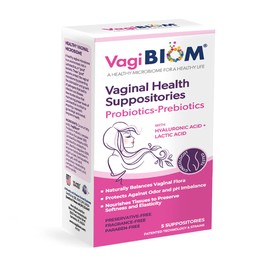 VagiBiom- “Supositorio de Lactobacillus: Microbioma Balance de Flora y Régimen de Control de Olores; Equilibrio y Nutrición