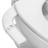 SAMODRA Ultra-Slim Bidet Attachment for Toilet - Dual Nozzle (Frontal