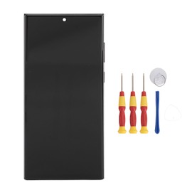 Reemplazo de Pantalla para Galaxy S22 Ultra S908U / W, Reemplazo de Pantalla LCD Original para Galaxy S22 Ultra,Kit de Reparación de Pantalla Táctil de 6.8 Pulgadas
