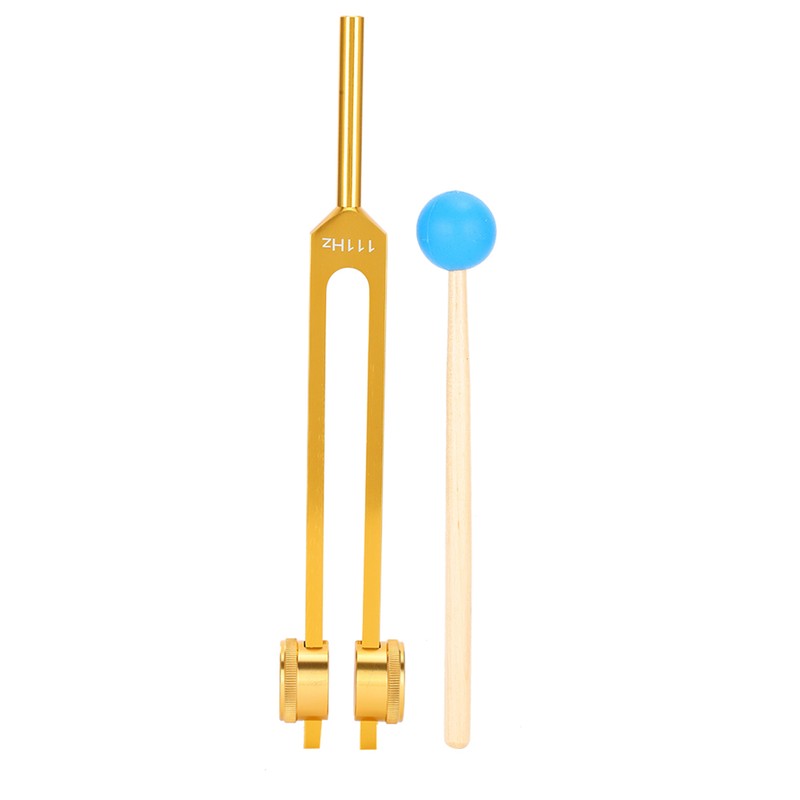 Aluminum Alloy 111HZ Frequency Tuning Fork Yoga Meditation Tuning Energy
