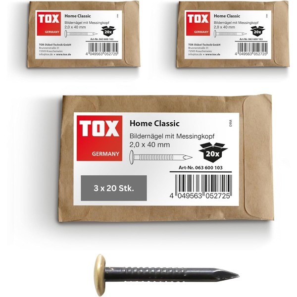 TOX 063600103_3 Picture Nail Home Classic Set Made of Hardened