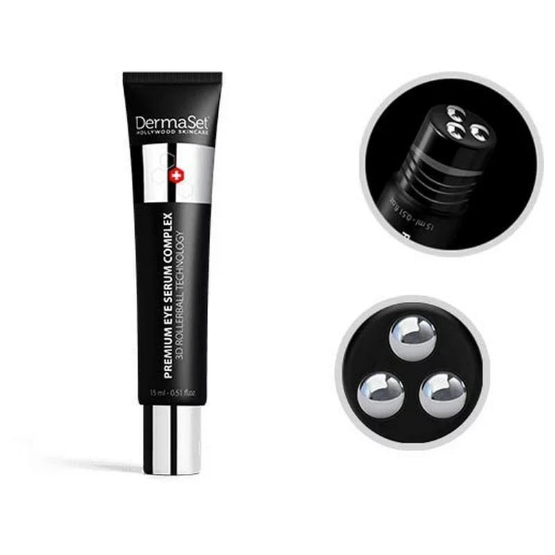 DermaSet Eye Serum with Caffeine and Vitamin C to Improve