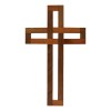 Cruz De Madera Decoracion Artesanal Cre55333rc-a