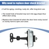 X AUTOHAUX Door Check Stop Strap Door Check Assembly for
