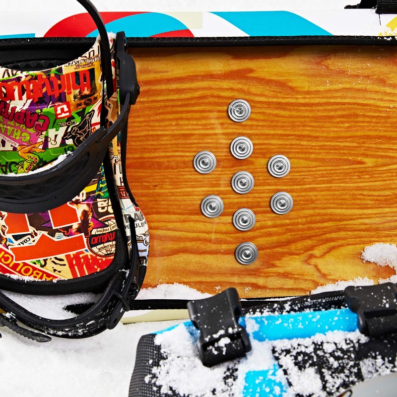 XCMAN Snowboard Round Stomp Pad Snowboard Deck Pad Anti-Slip Stomp