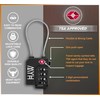 MYH Luggage Padlocks (3X Mix, Combination Lock)