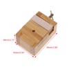 Lyguy Vise, Wood Flat Vise Mini Clamp-on Bench Vise Flat