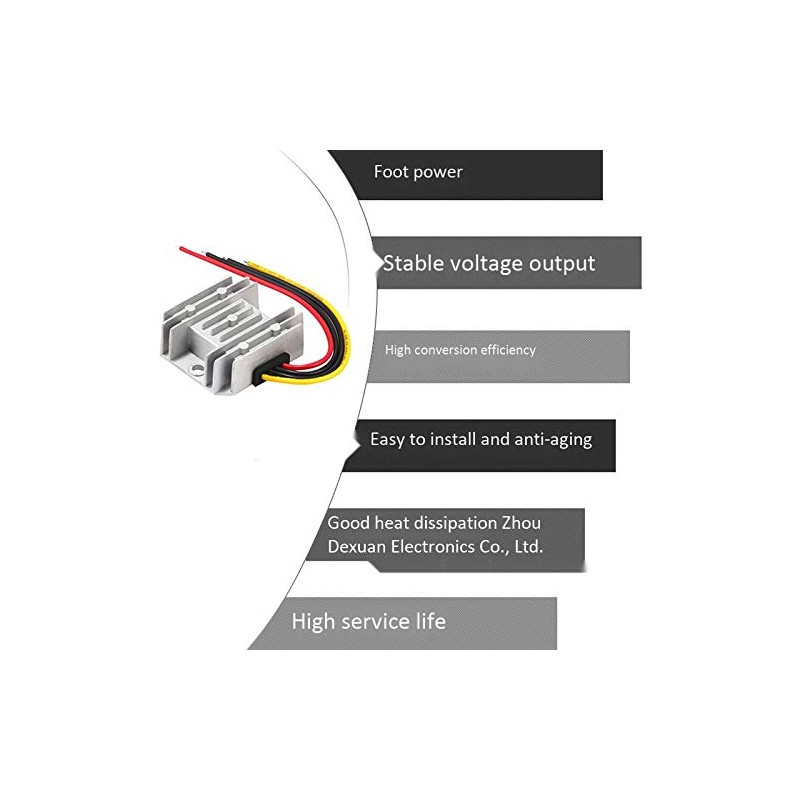 12V to 19V 10A Step-Up Boost DC DC Power Converter