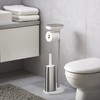 Joseph Joseph EasyStore Butler Toilet Paper Holder Stand and Flex