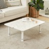 Wellgoods LPM Marble Round Table (Gyoza Table) 800x600 / 웰굿즈 LPM마블 라운드테이블(교자상)800x600
