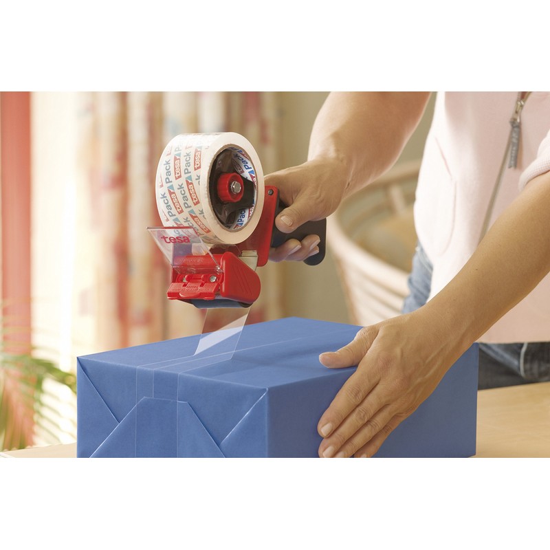Tesa kristall-klar Tesapack Paketband, 1 Rolle