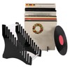 Record Storage Holder 12 Slots Acrylic Vinyl Record Organizer Easy